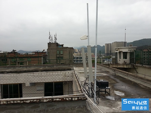  八步某看守所大功率手机信号屏蔽器（白噪声）案例